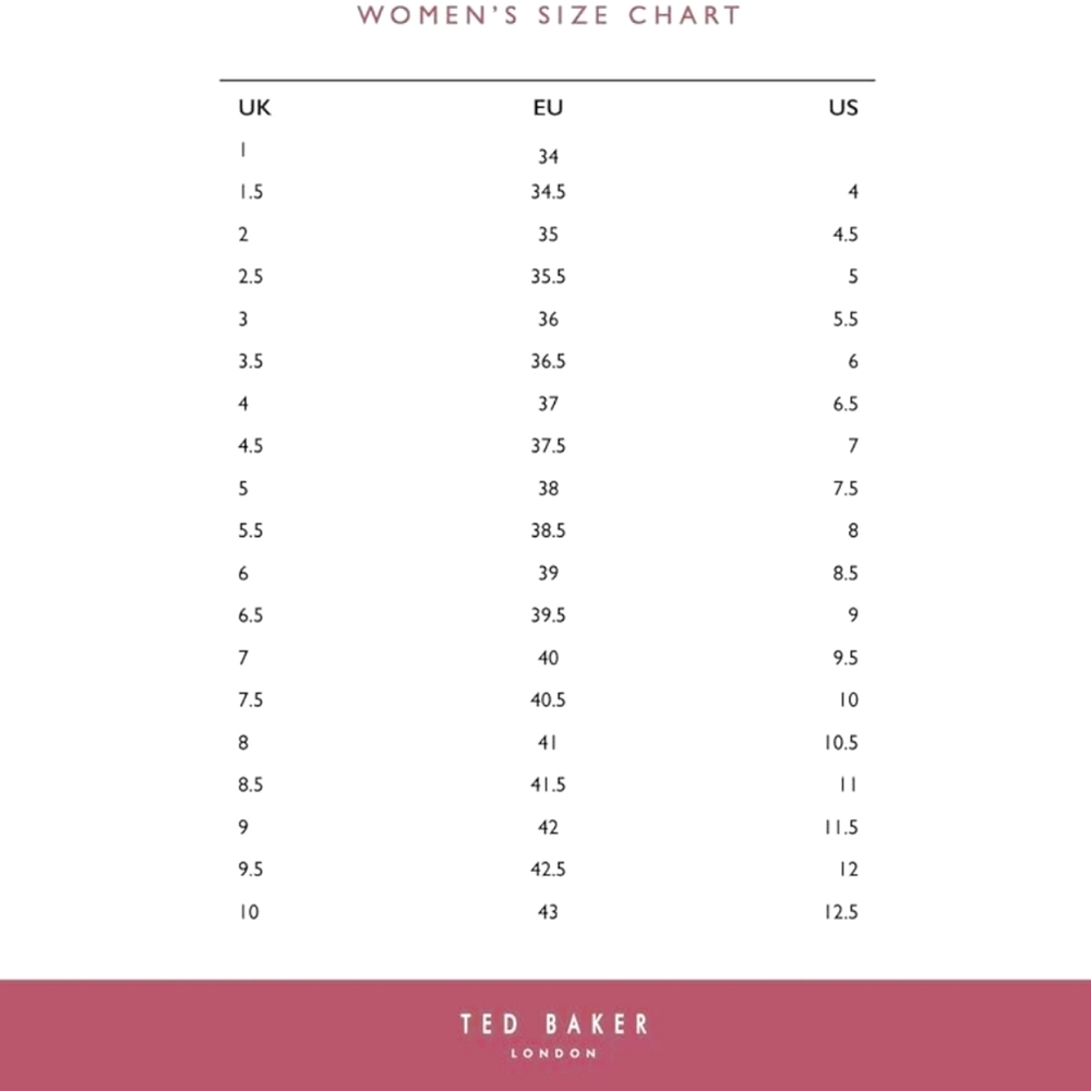 Ted Baker London Suede Flats Fuchsia Gold - image 5